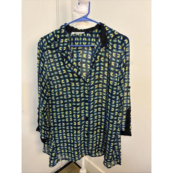 Quintessential Tops - Quintessential Medium Blouse Sheer Soft
